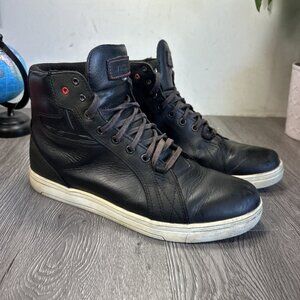 TCX 9400W Street Ace WP Black Motorcycle Ankle Boots Men's US Size 9